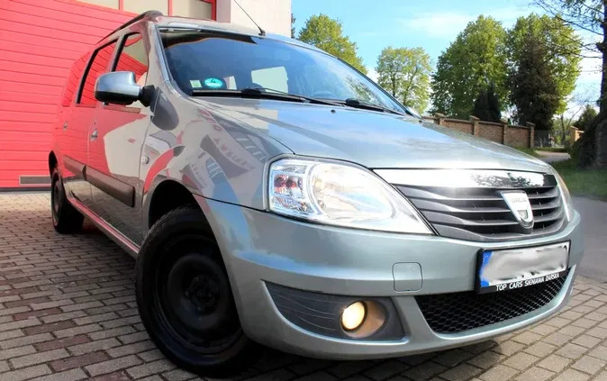 dacia lubelskie Dacia Logan cena 13900 przebieg: 116000, rok produkcji 2009 z Lidzbark Warmiński